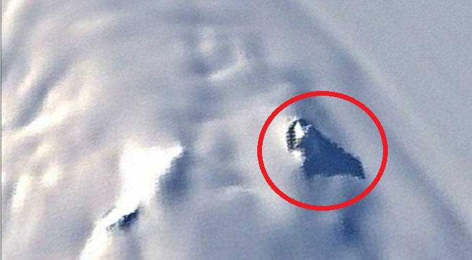 Venäjän löysi ulkomaalainen tähtilaiva Antarktikan lumesta