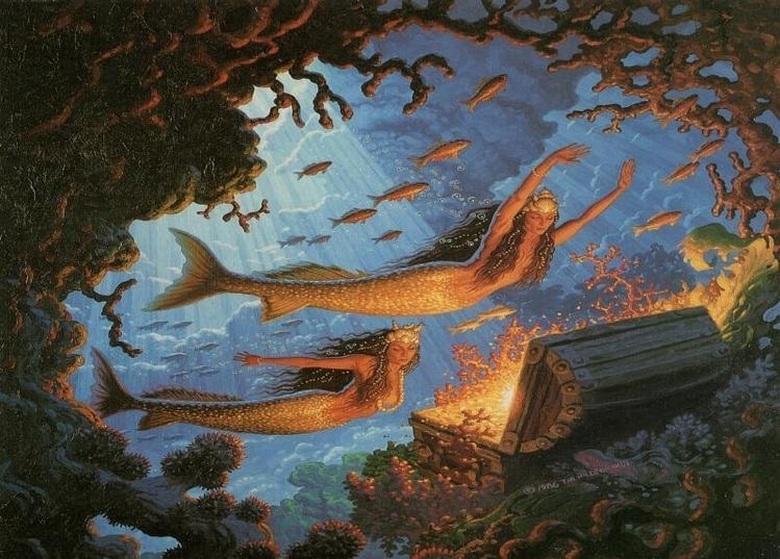 Merenneitoja ei vain nähty, vaan myös kiinni