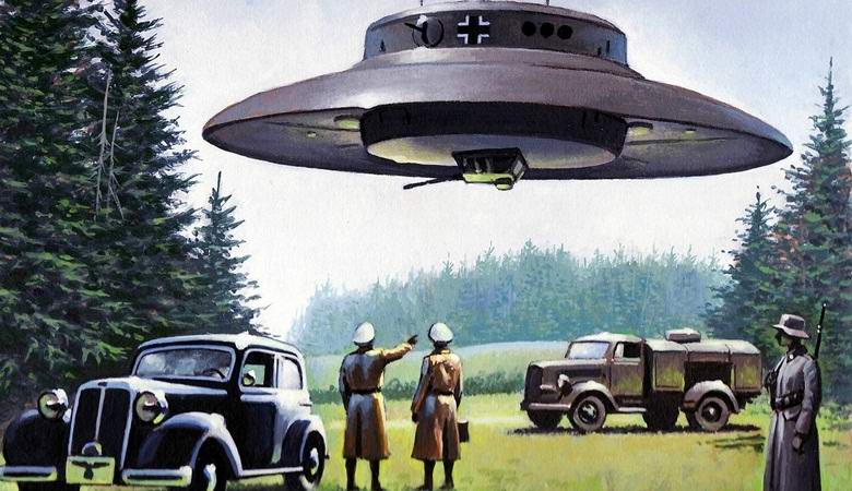 Vuonna 1947 ammuttu Roswell UFO tehtiin Saksassa