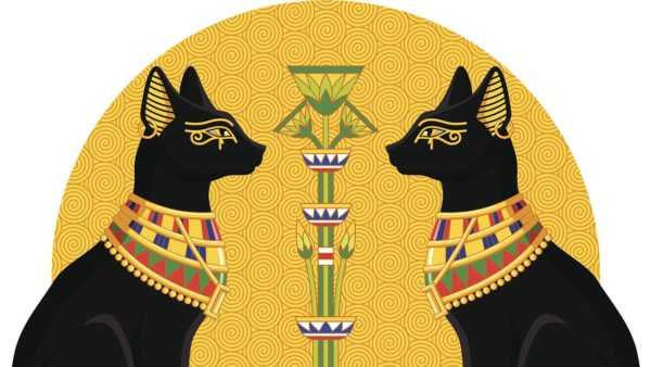 Kissan symboli Egyptissä 