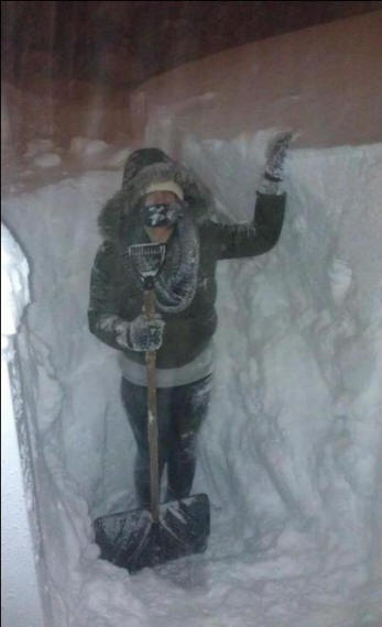 USA: n lumimyrskyn poikkeavuus, myrsky