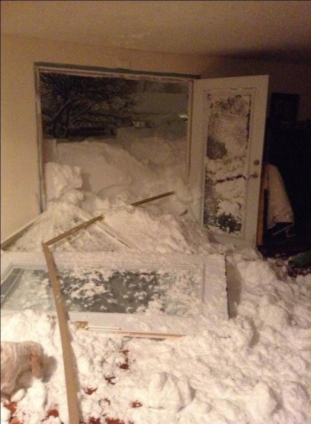 USA: n lumimyrskyn poikkeavuus, myrsky