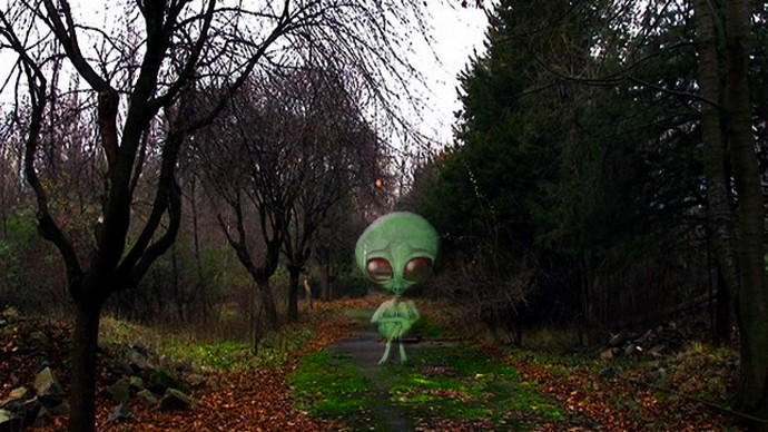 Oletko törmännyt salaperäisiin humanoideihin?