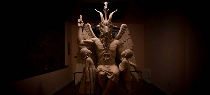 Baphometin patsas on tarkoitus asentaa Detroitiin.