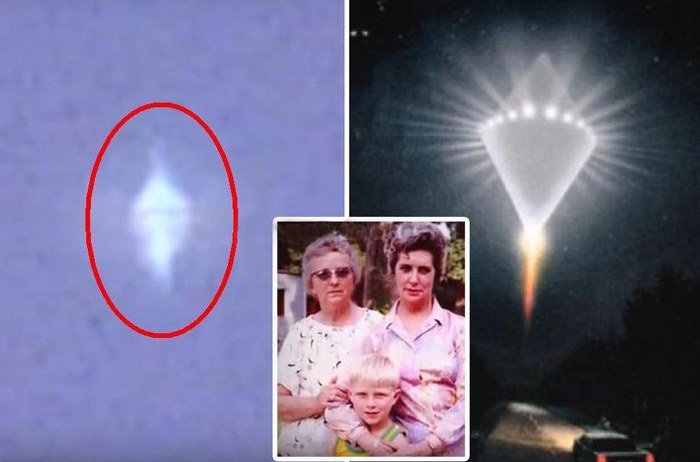 Pelottava rombinen UFO