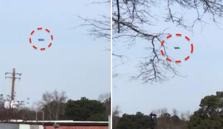 Salaperäinen esine purjehti hitaasti Georgian yli