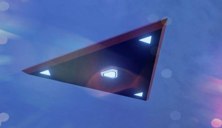 Washingtonin yli valloitettu tumma kolmio