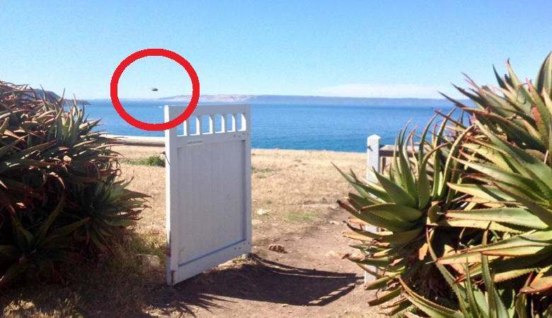 Turisti vangitsi UFO-