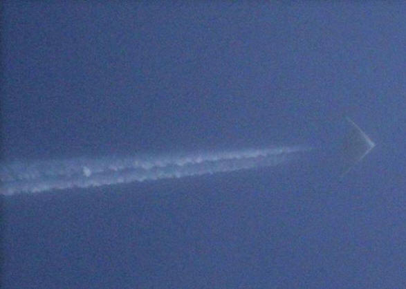 UFO: n ulkonäkö kolmion muodossa on lisääntynyt