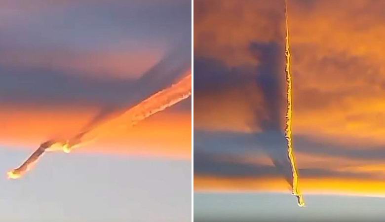 Hämmästyttävä poikkeavuus taivaalla Coloradon yli