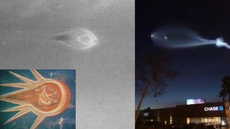 Ufologit eivät ole yhtä mieltä siitä, että ohjujen laukaisuun katsotaan omituisia taivaallisia ilmiöitä