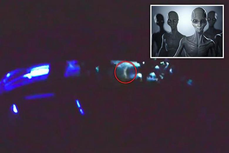 Ufologit vangitsivat avaruusaluksen ulkomaalaisen videon