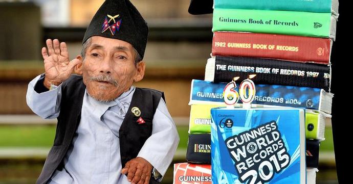 Pienin mies on kuollut