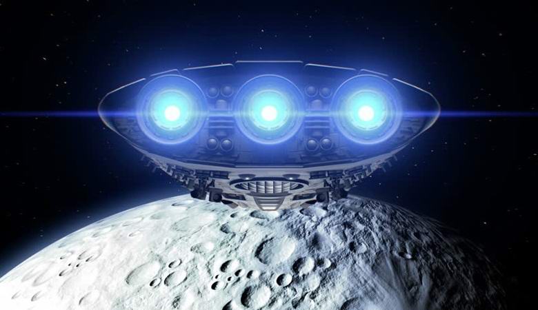 Ei ensimmäinen video: tuntematon esine nousee kuulta