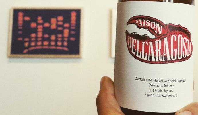 Amerikassa alkoi panimoa olutta hummerista