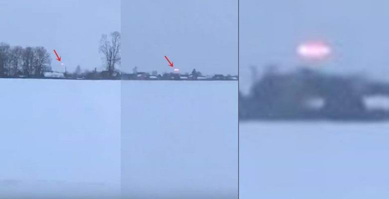 Valkovenäjällä he vangitsivat valtavan punaisen