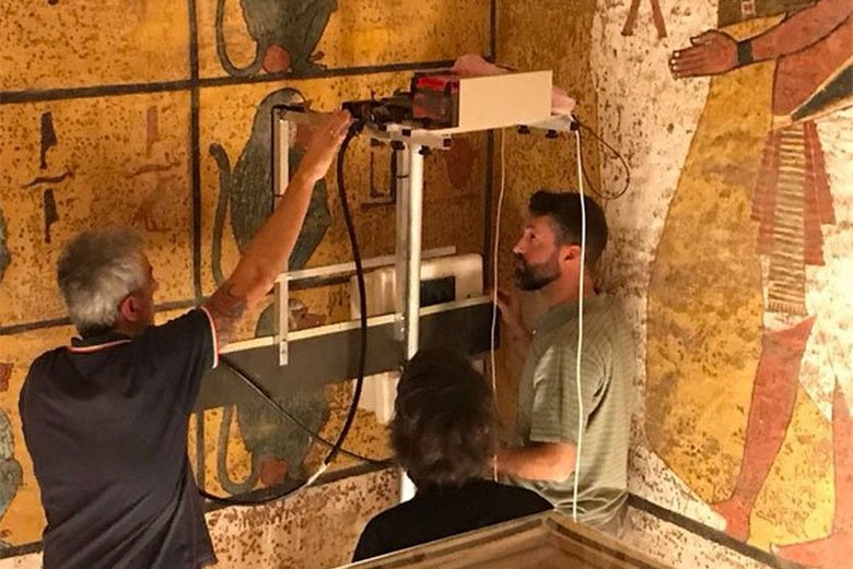 Tutankhamunin haudasta aiemmin piilotettuja piilotettuja huoneita ei löytynyt.