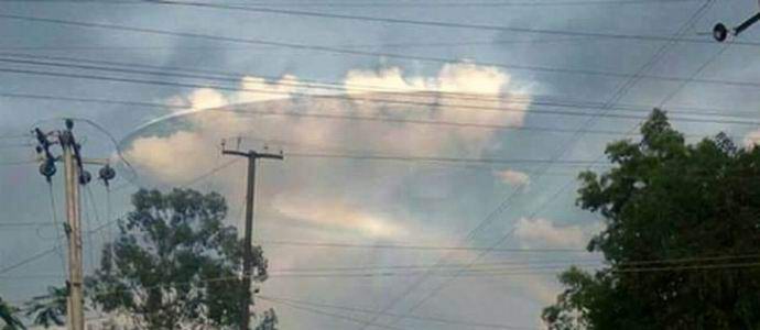 Intiassa kuvattiin valtava läpinäkyvä UFO