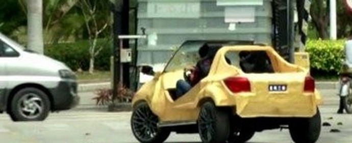 Kiinassa painettu budjettiauto