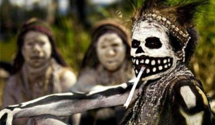 Uudessa Guineassa viisikymmentä kanibalia pidätettiin