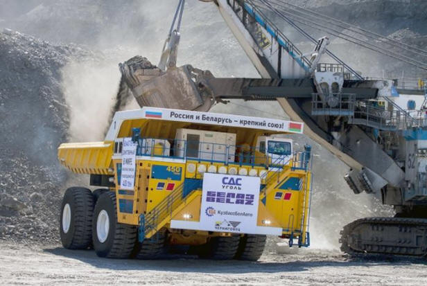 Siperiassa he testasivat maailman suurimman kippiauton 75710, autot, belaz, testit