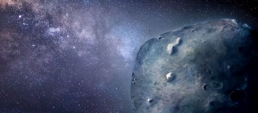 Ensi kuussa vuoren kokoinen asteroidi näkyy taivaalla hitaasti liikkuvana tähtinä. 