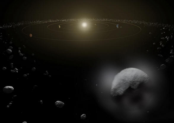 Ceres-vesi-höyry-ilmakehässä-kuva