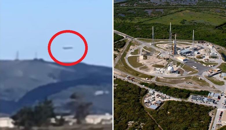 Lähellä amerikkalaista lentotukikohtaa lensi