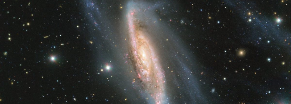 Yksityiskohtainen kuva spiraaligalaksista NGC 3981 saatiin ensimmäistä kertaa 