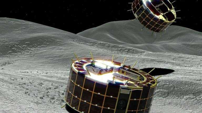 Japanilaiset robotit aloittavat Ryugu-asteroidin etsinnän 