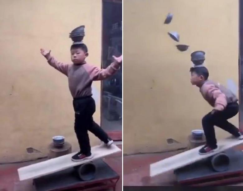 Kiinan nuori sirkus kiehtoi Internetin käyttäjät