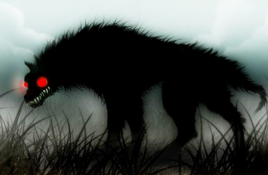 Salaperäiset mustat koirat, joita nähdään useimmiten Englannissa