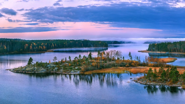 Salaperäiset valot Ladoga-järven yli