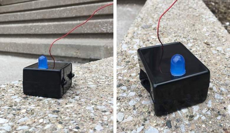 Salaperäinen laite osoittautui haamutunnistimeksi