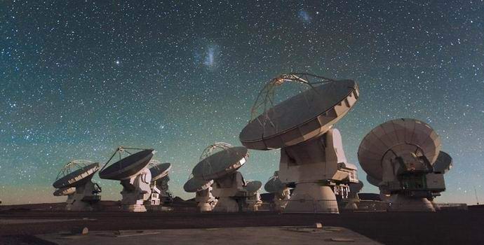 Maasta tulee jättiläinen kaukoputki