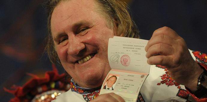 Gerard Depardieu tunnustettiin Ukrainan viholliseksi