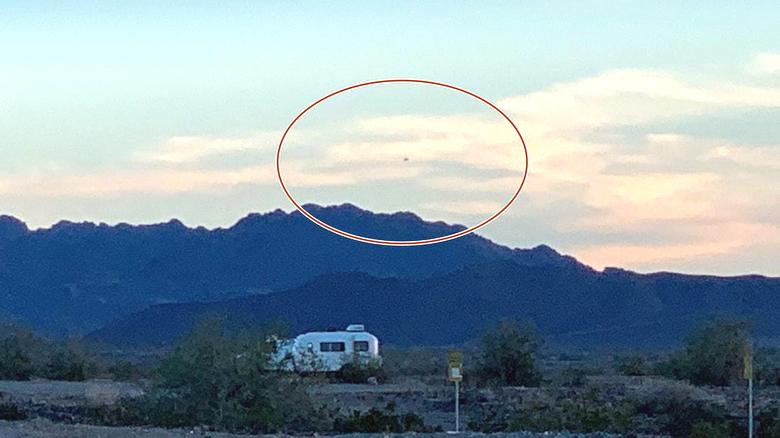 Arizonan asukas lähetti UFO-materiaalia UFO: sta
