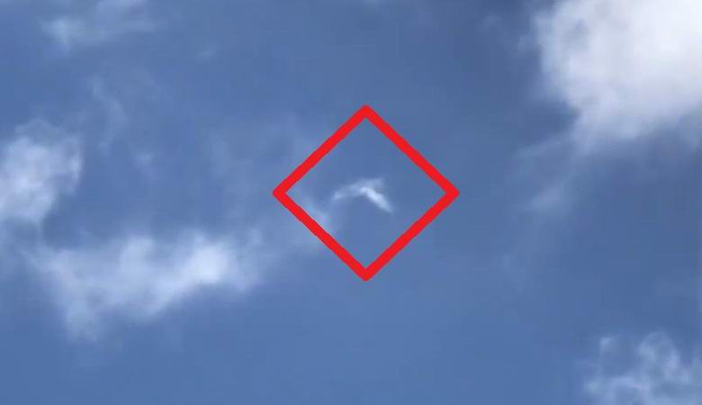 Floridan asukas huomasi taivaalla joko enkelin tai UFO: n