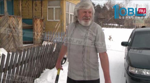 Katav-Ivanovskin asukas kävelee koko talven vain T-paidassa