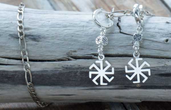 Ladin korvakorujen muodossa 