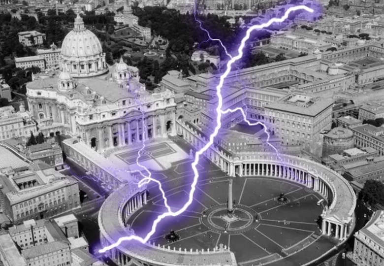 Merkki paavin voimakkaan lausunnon jälkeen